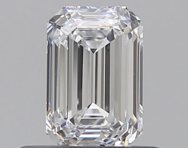 0.53ct EMERALD D VVS1 Natural diamond