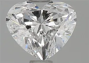 0.73ct HEART D VVS2 Natural diamond