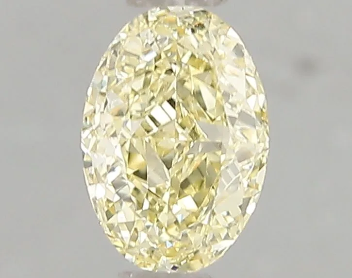 1.03ct OVAL Fancy Intense Yellow VVS2 Coloured Lab diamond