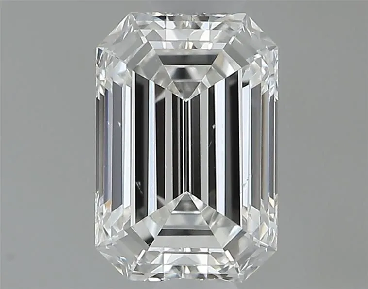 0.48ct EMERALD F VS2 Natural diamond