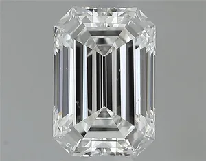 0.48ct EMERALD F VS2 Natural diamond