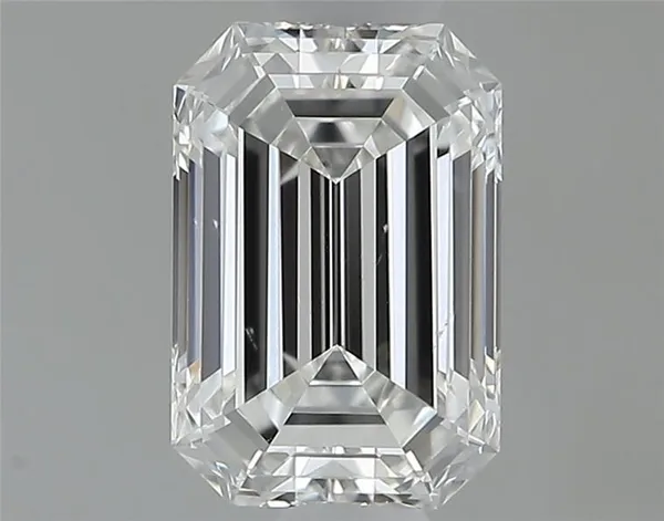 0.48ct EMERALD F VS2 Natural diamond