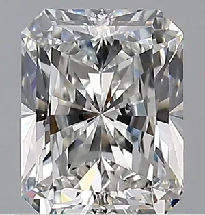 0.9ct RADIANT F SI1 Natural diamond
