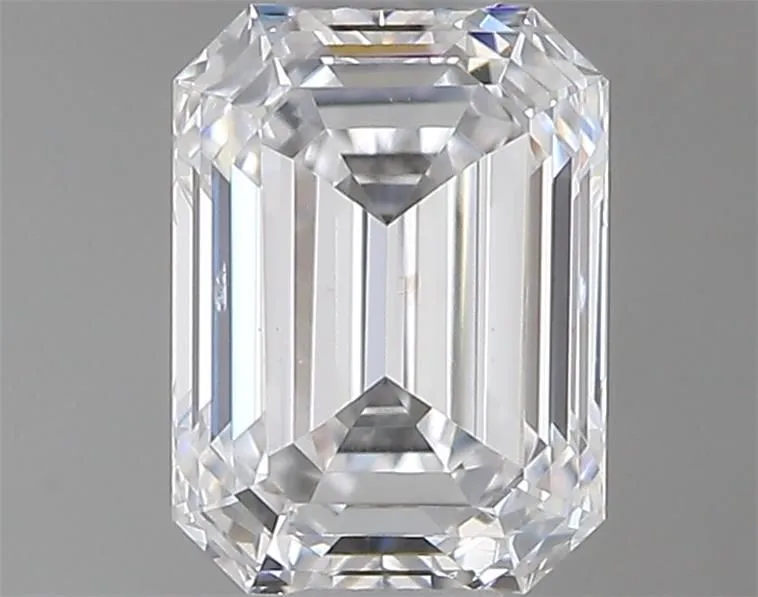 0.46ct EMERALD D SI2 Natural diamond