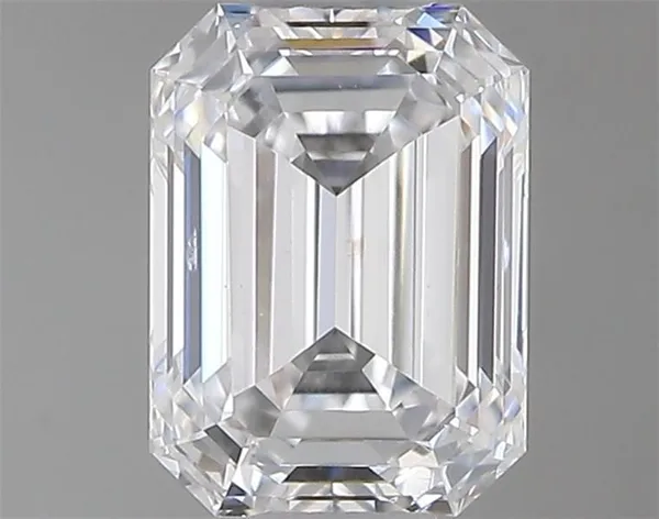 0.46ct EMERALD D SI2 Natural diamond