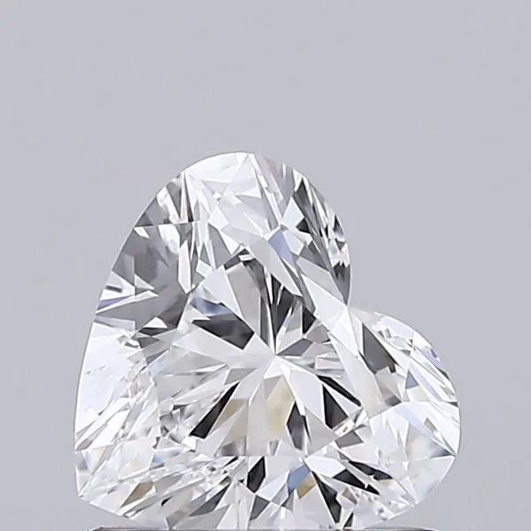 0.8ct HEART D VVS1 Lab diamond