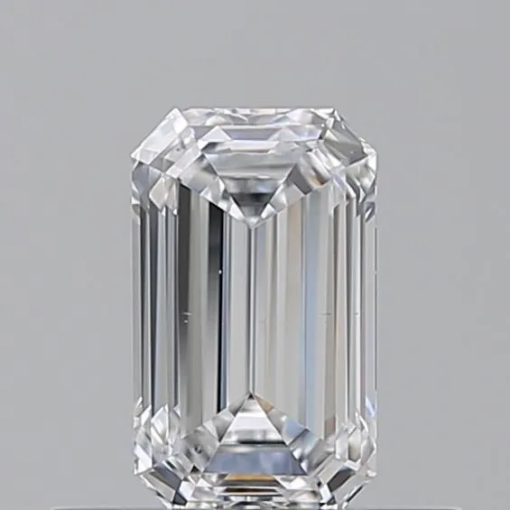 0.5ct EMERALD D VS1 Natural diamond