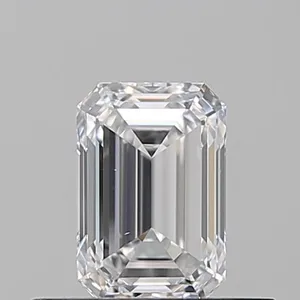 0.5ct EMERALD D VS2 Natural diamond