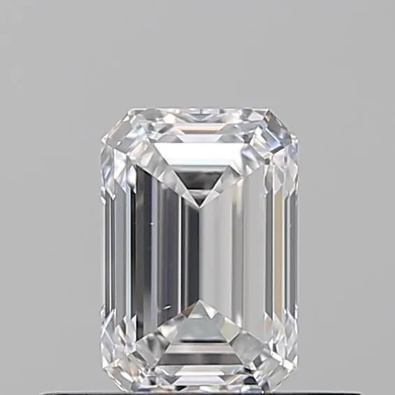 0.5ct EMERALD D VS2 Natural diamond
