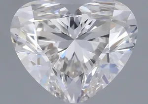 0.73ct HEART H VVS2 Natural diamond