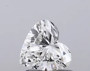 1ct HEART G VS1 Lab diamond