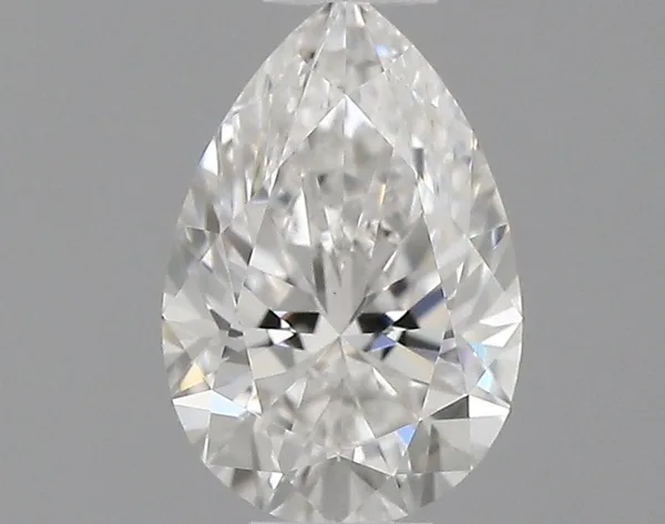 0.38ct PEAR F VS2 Natural diamond