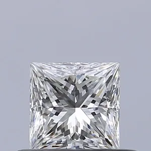 0.37ct PRINCESS E VVS1 Natural diamond