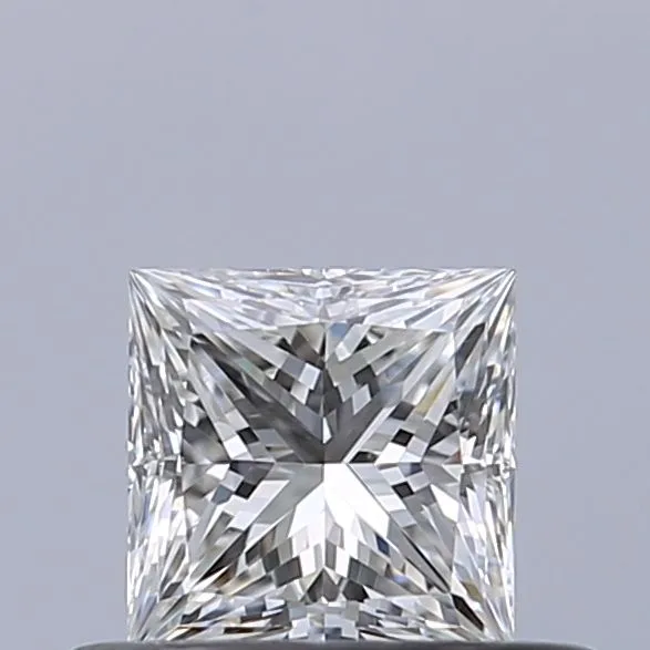 0.37ct PRINCESS E VVS1 Natural diamond