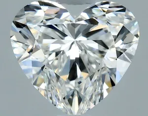 0.8ct HEART G VS2 Natural diamond