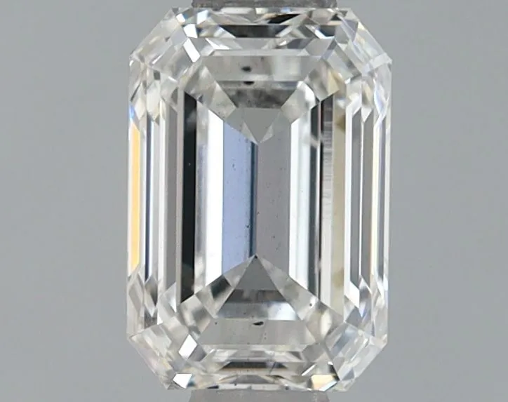 0.73ct EMERALD F VS2 Lab Grown diamond