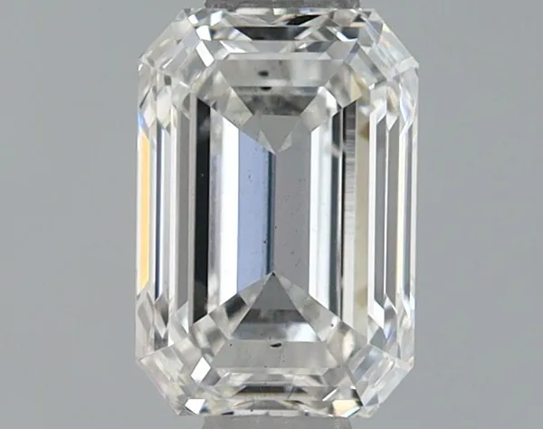 0.73ct EMERALD F VS2 Lab diamond