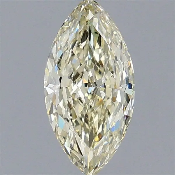 1.04ct MARQUISE Fancy Light Yellow VS1 Coloured Lab diamond