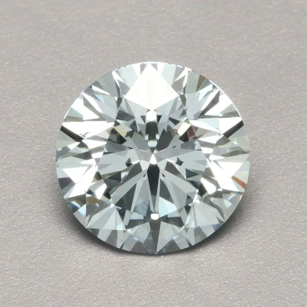 1.05ct ROUND Fancy Intense Blue VVS2 Coloured Lab diamond