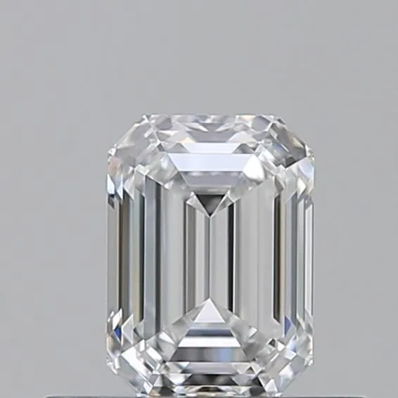 0.51ct EMERALD E VVS2 Natural diamond