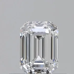0.51ct EMERALD E VVS2 Natural diamond