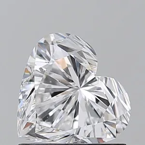 1.01ct HEART D SI1 Natural diamond