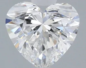 1.04ct HEART E VS1 Lab diamond