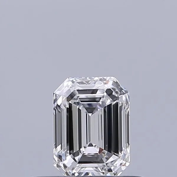 0.37ct EMERALD D VVS2 Natural diamond