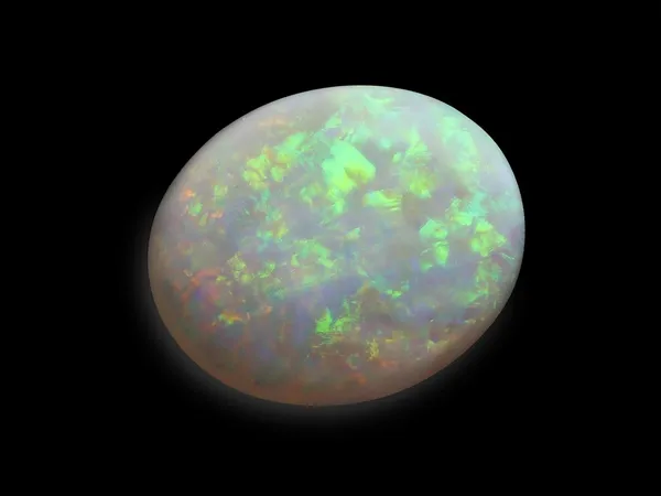 2.2ct Parti Opal, Cabochon cut gemstone
