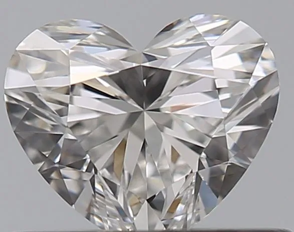 0.4ct HEART F VVS2 Natural diamond