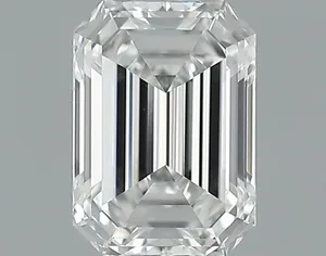 0.3ct EMERALD E VVS2 Natural diamond