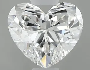 0.61ct HEART H VVS2 Natural diamond