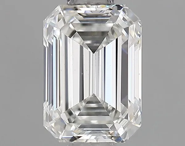 0.81ct EMERALD F VS1 Lab diamond