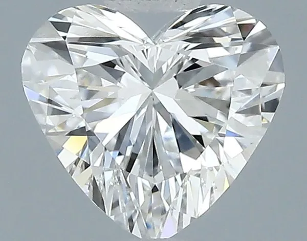 0.62ct HEART F VS2 Natural diamond