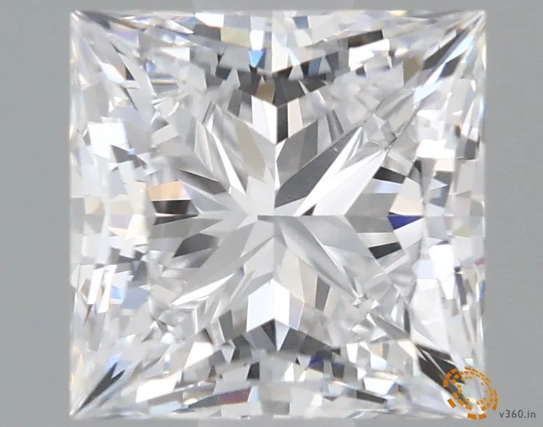 1.00ct PRINCESS D VVS1 Natural diamond
