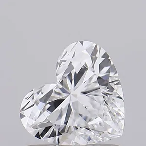 0.85ct HEART D FL Lab diamond
