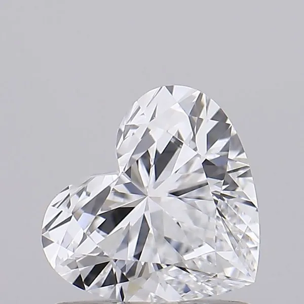 0.85ct HEART D FL Lab diamond