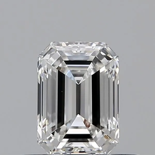 0.51ct EMERALD F VVS1 Natural diamond