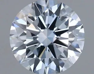 0.6ct ROUND Fancy Blue VVS1 Coloured Lab diamond