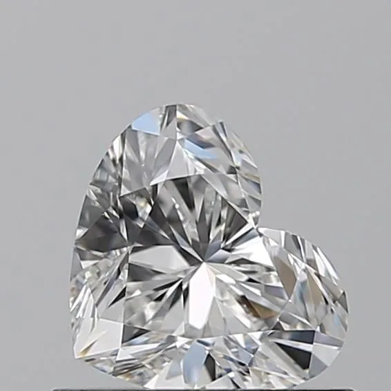 0.57ct HEART F IF Natural diamond