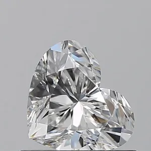 0.57ct HEART F IF Natural diamond