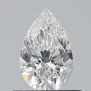 0.5ct PEAR E VS2 Natural diamond
