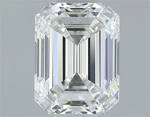 0.62ct EMERALD H VVS1 Natural diamond
