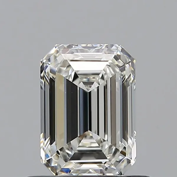0.74ct EMERALD H VVS2 Natural diamond
