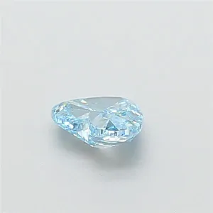 1.07ct HEART Fancy Vivid Blue VS2 Coloured Lab diamond