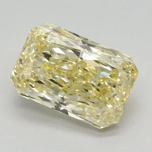 1.12ct RADIANT Fancy Intense Yellow VS1 Coloured Lab diamond