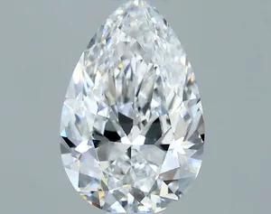 0.37ct PEAR D VVS2 Natural diamond