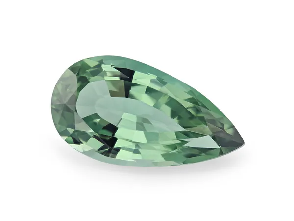 4.1ct Green Tourmaline, Pear Shape cut gemstone