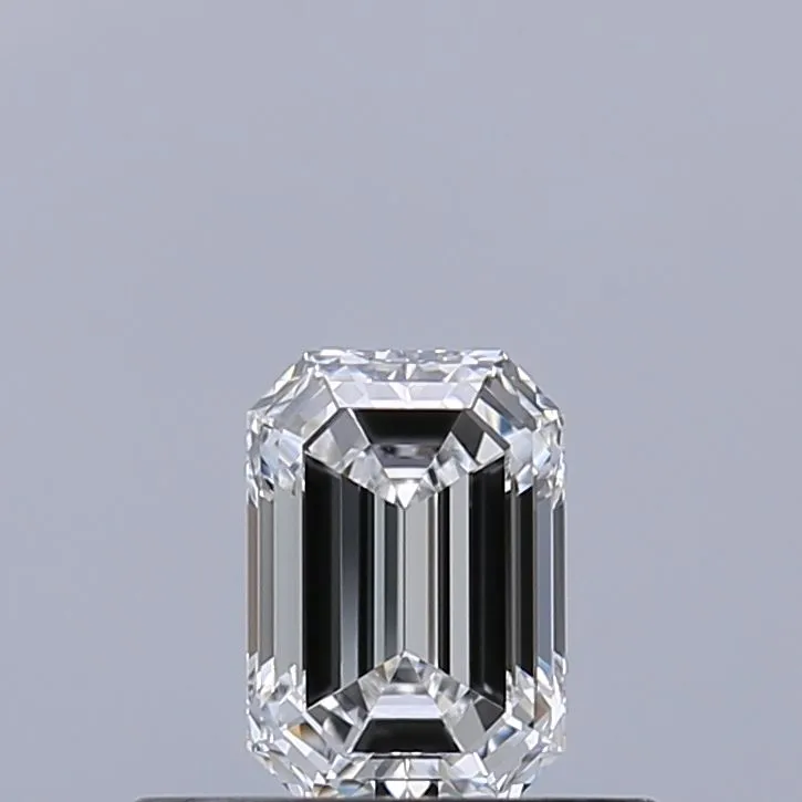 0.37ct EMERALD D VVS2 Natural diamond