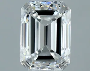 0.41ct EMERALD F VVS1 Natural diamond